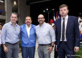 Inauguración del Polideportivo Alexis Argüello