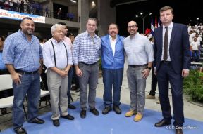 Inauguración del Polideportivo Alexis Argüello