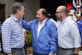 Inauguración del Polideportivo Alexis Argüello