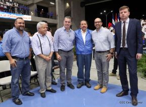 Inauguración del Polideportivo Alexis Argüello