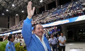 Inauguración del Polideportivo Alexis Argüello