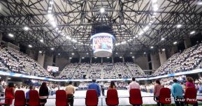 Inauguración del Polideportivo Alexis Argüello