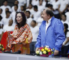 Inauguración del Polideportivo Alexis Argüello