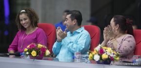 Inauguración del Polideportivo Alexis Argüello