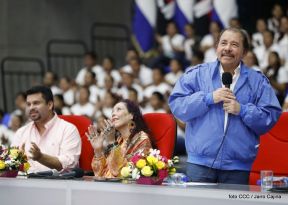 Inauguración del Polideportivo Alexis Argüello