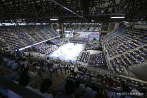 Inauguración del Polideportivo Alexis Argüello