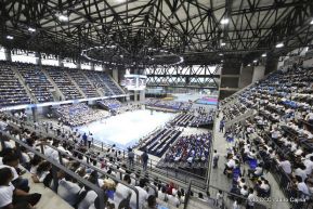Inauguración del Polideportivo Alexis Argüello