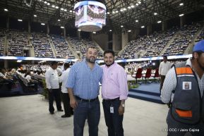 Inauguración del Polideportivo Alexis Argüello