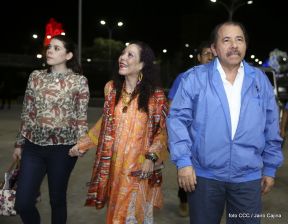 Inauguración del Polideportivo Alexis Argüello