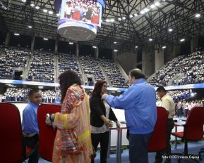 Inauguración del Polideportivo Alexis Argüello