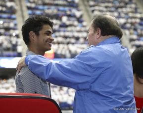 Inauguración del Polideportivo Alexis Argüello