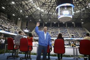 Inauguración del Polideportivo Alexis Argüello