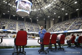 Inauguración del Polideportivo Alexis Argüello