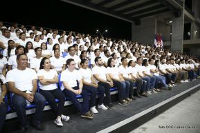 Inauguración del Polideportivo Alexis Argüello