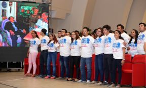 Daniel y Rosario rinden homenaje al Comandante Fidel Castro Ruz