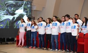 Daniel y Rosario rinden homenaje al Comandante Fidel Castro Ruz