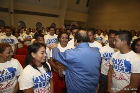 Daniel y Rosario rinden homenaje al Comandante Fidel Castro Ruz