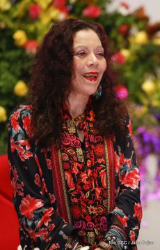 Daniel y Rosario rinden homenaje al Comandante Fidel Castro Ruz