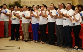 Daniel y Rosario rinden homenaje al Comandante Fidel Castro Ruz