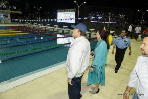 Inauguración del Complejo de Piscinas Olímpicas Michele Richardson