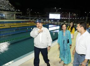 Inauguración del Complejo de Piscinas Olímpicas Michele Richardson