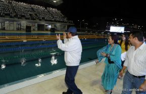 Inauguración del Complejo de Piscinas Olímpicas Michele Richardson