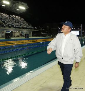 Inauguración del Complejo de Piscinas Olímpicas Michele Richardson