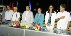 Inauguración del Complejo de Piscinas Olímpicas Michele Richardson