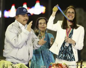 Inauguración del Complejo de Piscinas Olímpicas Michele Richardson