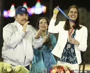 Inauguración del Complejo de Piscinas Olímpicas Michele Richardson