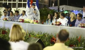 Inauguración del Complejo de Piscinas Olímpicas Michele Richardson