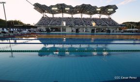 Inauguración del Complejo de Piscinas Olímpicas Michele Richardson