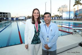 Inauguración del Complejo de Piscinas Olímpicas Michele Richardson