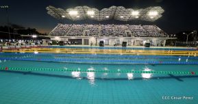 Inauguración del Complejo de Piscinas Olímpicas Michele Richardson