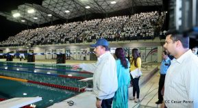 Inauguración del Complejo de Piscinas Olímpicas Michele Richardson