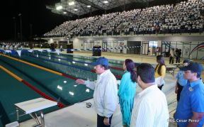 Inauguración del Complejo de Piscinas Olímpicas Michele Richardson