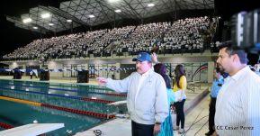 Inauguración del Complejo de Piscinas Olímpicas Michele Richardson