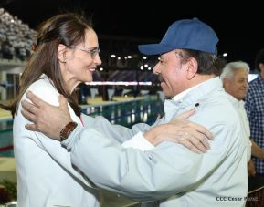 Inauguración del Complejo de Piscinas Olímpicas Michele Richardson