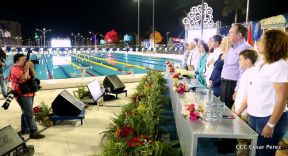 Inauguración del Complejo de Piscinas Olímpicas Michele Richardson