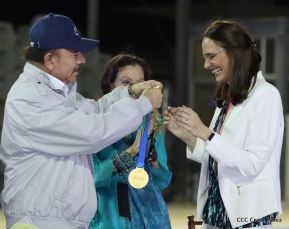 Inauguración del Complejo de Piscinas Olímpicas Michele Richardson