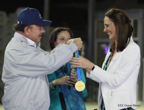 Inauguración del Complejo de Piscinas Olímpicas Michele Richardson