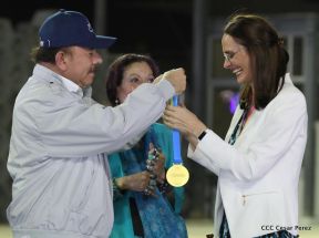 Inauguración del Complejo de Piscinas Olímpicas Michele Richardson