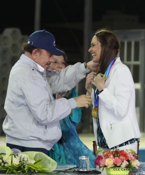 Inauguración del Complejo de Piscinas Olímpicas Michele Richardson