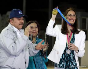 Inauguración del Complejo de Piscinas Olímpicas Michele Richardson
