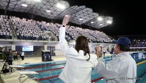 Inauguración del Complejo de Piscinas Olímpicas Michele Richardson