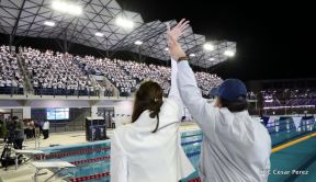 Inauguración del Complejo de Piscinas Olímpicas Michele Richardson