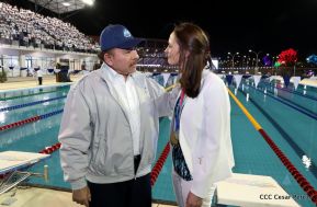 Inauguración del Complejo de Piscinas Olímpicas Michele Richardson