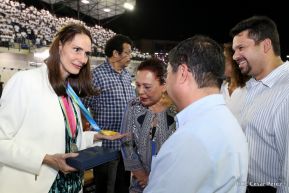 Inauguración del Complejo de Piscinas Olímpicas Michele Richardson