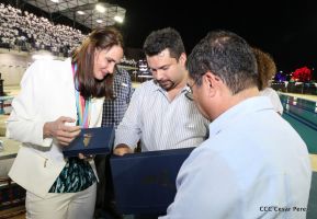 Inauguración del Complejo de Piscinas Olímpicas Michele Richardson