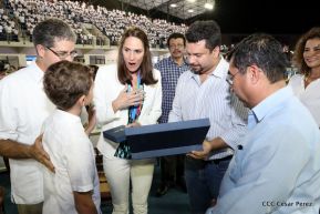 Inauguración del Complejo de Piscinas Olímpicas Michele Richardson